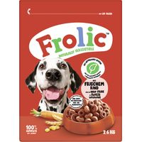 Frolic Hundetrockenfutter Adult 2,6 kg Rind