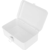 Aufbewahrungsbox mit Starkem Verschluss aus Eisen Weiße für
