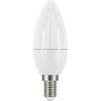 Lampada led oliva opale e14 - Specifiche: 5.4W - 2700°K - 470 LM - Ø mm 35x105h - A+ - 10 pz