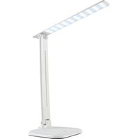 Lampada scrivania LED 8W 4000K dimmerabile bianca Polux 311238