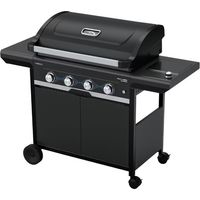 Camping Gaz 4 Series Select EXS 2226302 barbecue per l'aperto e bistecchiera Carrello Gas Nero 14300 W