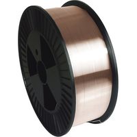 Alambre de acero macizo GYS G3Si1/ER70S-6 Ø0,8 mm - Bobina de plástico S300 / 15 kg - 086227