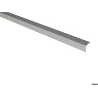 Duval Escuadra de aluminio anodizado gris 2m 30x30mm
