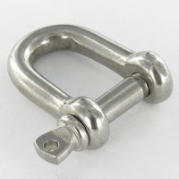 Manille Droite Forgée Inox A4 Diamètre 14-10 pièces