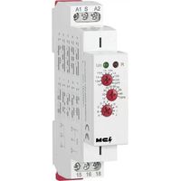 Mci coupatan MRT8-M1/W : minuterie électronique modulaire multifonction 12..240Vca/cc - Ref : 040435