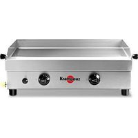Krampouz PFSB2MA-KR Piastra a Gas Inossidabile 54 x 33 cm