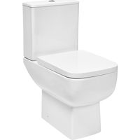 Orbit Choices Rimless Close Coupled Toilet with Push Button Cistern - Soft Close Seat