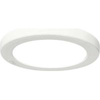 Plafón led modelo Dago acabado blanco, 2cm(alto) 22cm(ancho) 22cm(fondo) .