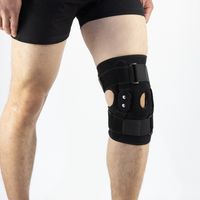 BEBUSINGOTO Dekompressionsknieorthese, stabile Kniestütze