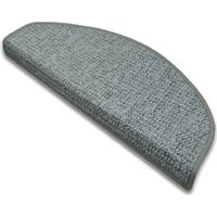 Stufenmatte Carlton Halbrund Hellgrau 75