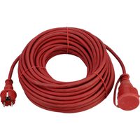 REV Verlängerungskabel Außen 25 Meter H05RR-F3G1,5 rot