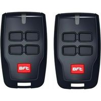 Pack of 2 BFT Mitto B RCB04 R1 remote controls replaced by BFT MITTO COOL C4