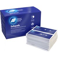AF International Chiffons de nettoyage imprégnés d’isopropanol, 100 chiffons (SPA100)