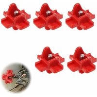 Bebedero para pollos Bebedero de agua para aves de corral Bebedero de agua para pollos de plástico Bebedero automático para pollos Tetina automática para pollos con montaje lateral horizontal 5