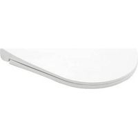 Copriwater universale in termoindurente, forma 7. Dimensioni massime: 35x44 cm, interasse cerniere 11,7 cm, cerniere tipo C (a espansione avvitabili dall'alto). Con soft-close.(DianFlex) Misura: Bianc