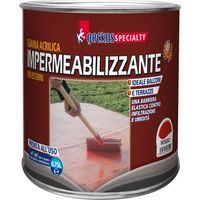 Guaina acrilica 750 ml rosso