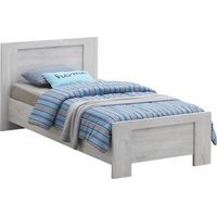 Lit enfant contemporain chêne blanc Curtis