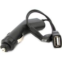 Alimentatore Convertitore DC-DC 3A Da DC 12V 24V a DC 5V Caricabatteria Auto USB e Micro USB Con Accendisigari Fulree