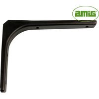 AMIG Angolo 4-200x150mm Alluminio Nero (S) (7402)