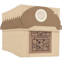 10er-Pack Ersatz-Staubsaugerbeutel für Kärcher WD2, MV2, WD2250, A2004 und A2054 Staubsauger, Staubsaugerbeutel-Set 6.904-322.0 (21 x 24 cm) – AquaForge