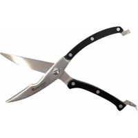 Fleisch- und Geflügelschere 25 cm, MASTER GRILL, präzises Schneiden, langlebige Klingen, ergonomisches Design, Farbe schwarz