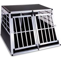 Box per 2 cani da cofano auto con divisorio