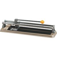 Fartools – Coupe carrelage manuel 400mm – Capacité de coupe 12mm – Molette carbure 15x6x1,5mm – Guidage coulisseaux avec 2 barres Ø14mm