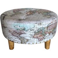 Signes Grimalt Tabourets de meubles Auxiliaire blanc Mundo Taburete 60x60x33cm 24860