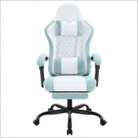 Chaise de bureau ergonomique, chaise de bureau pivotante, chaise gaming massante (uniquement chaise de bureau)