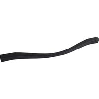 Möbelgriff Fluid Schubladengriff LA 192/244 mm, B 236 mm, ZN schwarz matt
