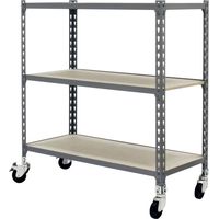 Simonrack Maderclick Mobile Lagerregal grau