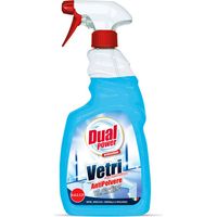 Dual Power, Detergente Vetri e Superfici Multiuso Antialone, 750ml
