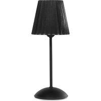 lampada da tavolo "loris" nero, e14