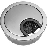 Passe câble aluminium Dia. 80 couleur Noir