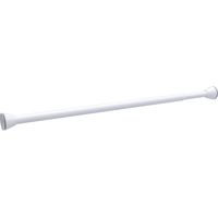 Ausziehbare Gardinenstange zwischen Wänden, 60-90 cm Durchmesser 20 mm, weiß CESSOT