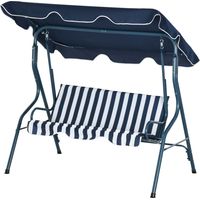 Toldo balcon Acero angle réglable étanche Marco Toldo Azul 170x110x153 cm