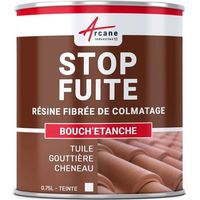 Stop Fuite Fibré Tuile 0,75l étanchéité Immédiate Tuiles Fibrée - Arcane