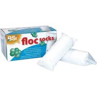 BSI - Floc Socks - Chaussette de Floculation - Floculant pour Piscine - 8 x 125g