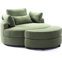 Sofá 1 Plaza YHL Voyura Q-MYD-2306-LIGHTGREEN Con Almacenaje - Verde Claro