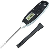 RHG Instant Read Meat Thermometer Waterproof Barbecue Thermometer Pen-probe Food Thermometer for Kitchen Outdoor Cooking BBQ Smoker Milk