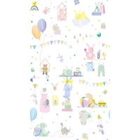 A.S. Creation Fototapete Livingwalls The Wall II 391881 Ein Motiv pro Rolle 2.80 x 1.59 m Kinderzimmer Bunt