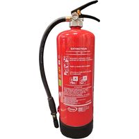 Mobiak – Extincteur 6L lithium classe 13A 25F – À pression permanente avec manomètre – Certifié NF, CE, MED – Support mural inclus