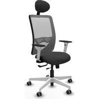 Sedia da ufficio piqueras y crespo Zulema bianco schiuma 50 mm
