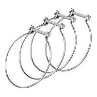 COLLIERS FIL, SACHET DE 4 UNITÉS, D 80 MM. (COF 80 (X4)) S&P FRANCE UNE860107