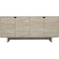 Anrichte aus Holz "Turan" - 180 x 40 x 81 cm - Travertin