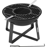 Feuerstelle mit Grillfunktion, Ø 50 cm, Gusseisern