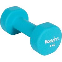 Manubrio in ghisa e neoprene antiscivolo e antiurto 3kg - home fitness