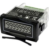 Trumeter 7111HV contador totalizador negro preciso y fiable