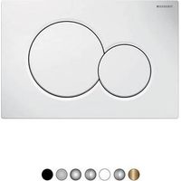 PLAQUE DE COMMANDE MOD. SIGMA01 GEBERIT Dimensions : laiton brillant