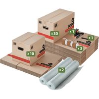 Pack and Move - Kit déménagement Premium T3/T4 + marqueur noir et 3 adhésifs offerts